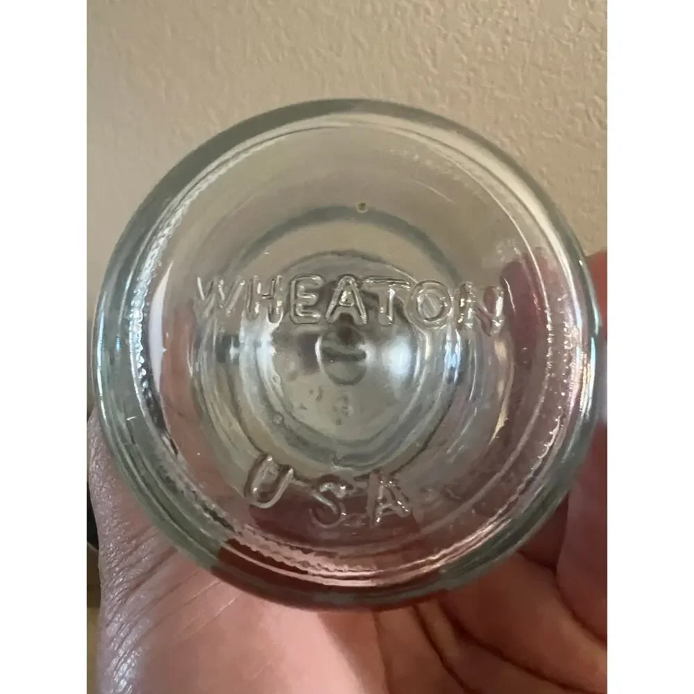 Vintage MCM Wheaton Glass Shaker Set 5.5”